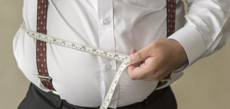 La obesidad masculina supera ahora a la obesidad femenina