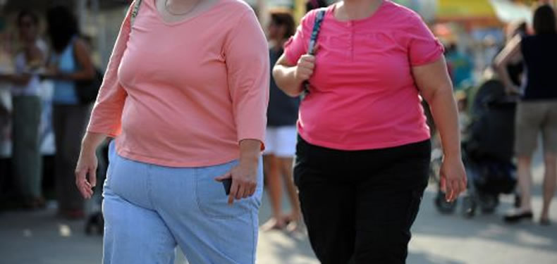 Cantidad de obesos aumento 