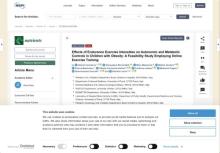 Efectos de la intensidad de los ejercicios de resistencia sobre los controles autonómicos y metabólicos en niños con obesidad: un estudio de viabilidad que emplea entrenamiento físico en línea