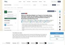 Efectos de un programa de pérdida de peso basado en la web sobre el índice de alimentación saludable-NVS en adultos con sobrepeso u obesidad y la asociación con variables dietéticas, antropométricas y cardiometabólicas: un ensayo clínico controlado aleat…