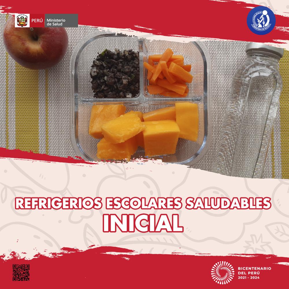 Refrigerios escolares saludables: inicial