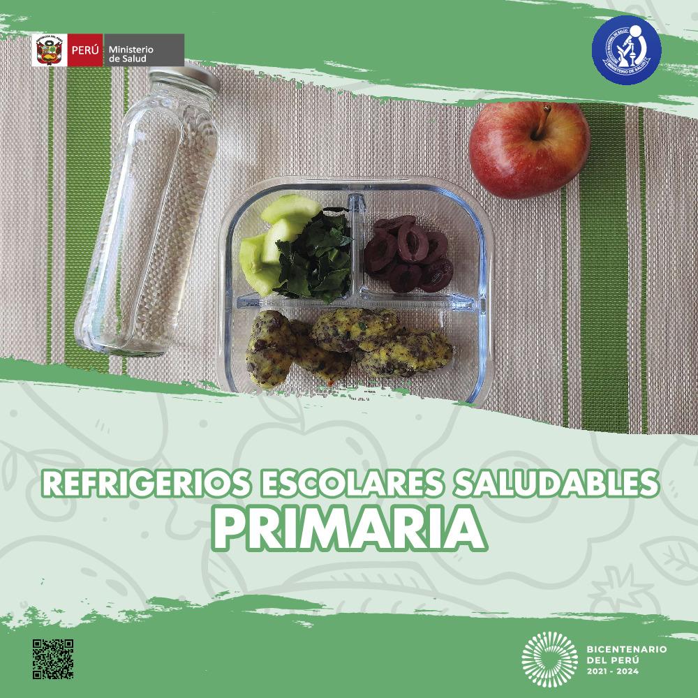 Refrigerios escolares saludables: primaria