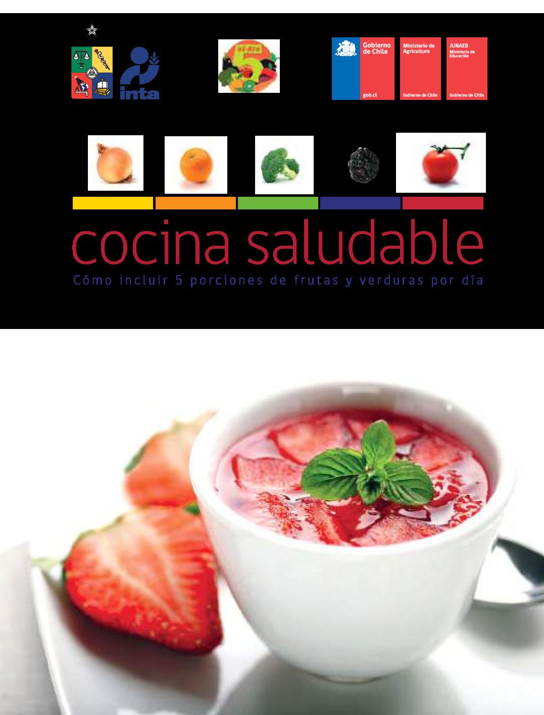 Cocina Saludable: Cómo incluir 5 frutas y verduras al día